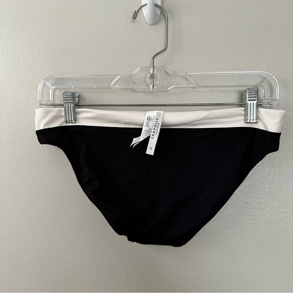 NWOT Seafolly PopBlock Hipster Bikini Bottom - Picture 5 of 7